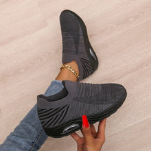 Load image into Gallery viewer, Women's low top fly woven casual sneakers - Libiyi