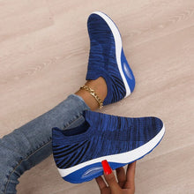 Load image into Gallery viewer, Women's low top fly woven casual sneakers - Libiyi