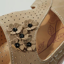 Load image into Gallery viewer, Women's Hollow Open Toe Fish Mouth Wedge Slippers - Libiyi