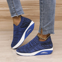 Load image into Gallery viewer, Women's low top fly woven casual sneakers - Libiyi