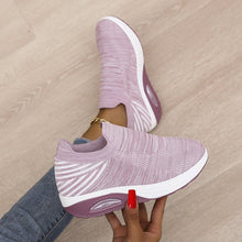 Load image into Gallery viewer, Women's low top fly woven casual sneakers - Libiyi