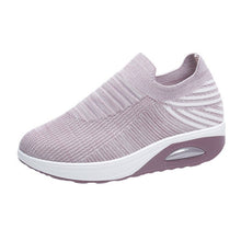 Load image into Gallery viewer, Women's low top fly woven casual sneakers - Libiyi