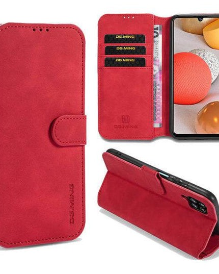Wallet Stand PU Leather Case For Samsung Galaxy A12 - Libiyi