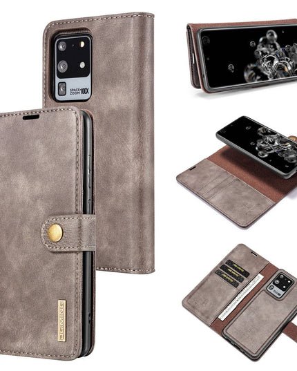 Samsung Galaxy S20 Magnetic 2-in-1 Detachable Leather Wallet Case - Libiyi