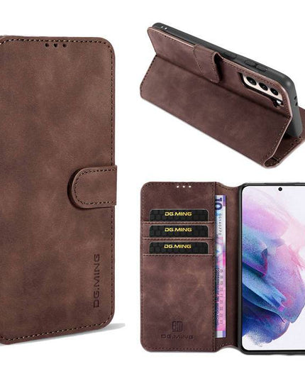 Wallet Stand PU Leather Case For Samsung Galaxy S21(5G) - Libiyi