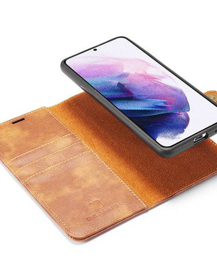 Samsung Galaxy S21 FE Magnetic 2-in-1 Detachable Leather Wallet Case - Libiyi