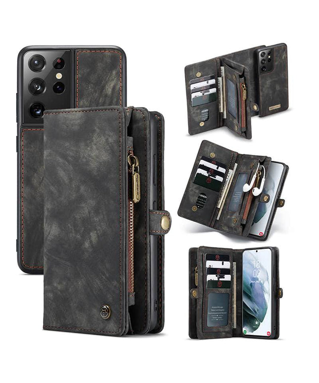 Multifunctional Wallet PU Leather Case for Galaxy - Libiyi