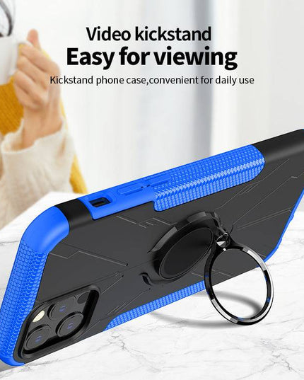 Robot 3 in 1 Heavy Duty Defender Case For iPhone 12 Mini - Libiyi