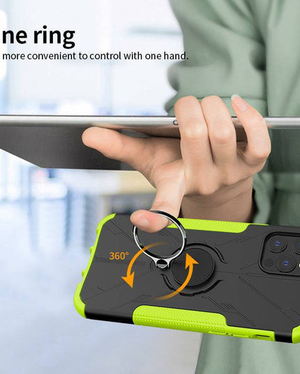 Robot 3 in 1 Heavy Duty Defender Case For iPhone 12 Pro Max - Libiyi
