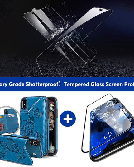 New Luxury Embossing Wallet Cover For iPhone Xs Max-Fast Delivery - Libiyi