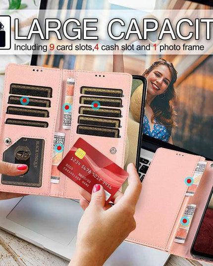 Bling Wallet Case with Wrist Strap for iPhone 13 Series - Libiyi