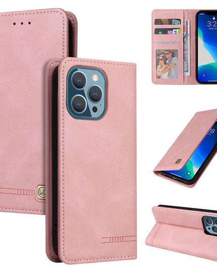 Luxury Leather Wallet Stand Flip Case For iPhone - Libiyi