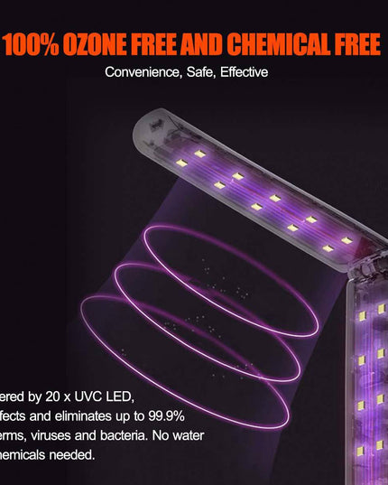 59S UVC Sterilizer Travel-Size Foldable Handheld Wand - Libiyi