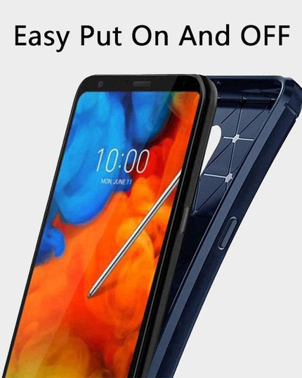 Luxury Carbon Fiber Case For OnePlus 8 With Screen Protector - Libiyi