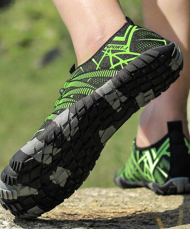 Libiyi Men's Outdoor Water Shoes Quick-Drying Beach Shoes Hiking River - Libiyi