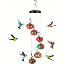 Load image into Gallery viewer, Shirem  Wind Chime Hummingbird Feeder - Libiyi