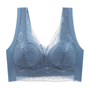 Lace anti-exposure seamless bra - Libiyi