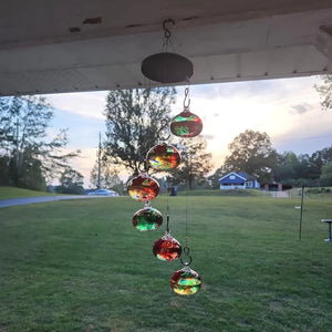 Shirem  Wind Chime Hummingbird Feeder - Libiyi