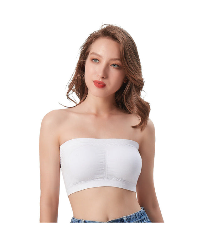 double layer bottoming no steel ring tube top underwear - Keillini