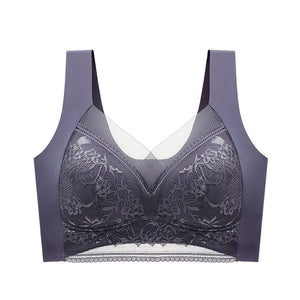 Women's push-up lace push-up bra for beautiful back - Libiyi