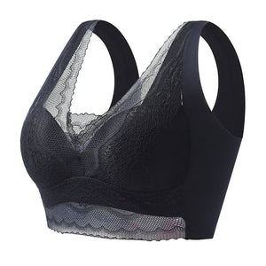 Lace anti-exposure seamless bra - Libiyi