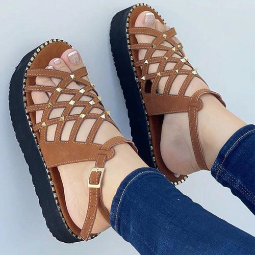 Women's Thick Soled Summer Fashion Personalized Sandals - Libiyi