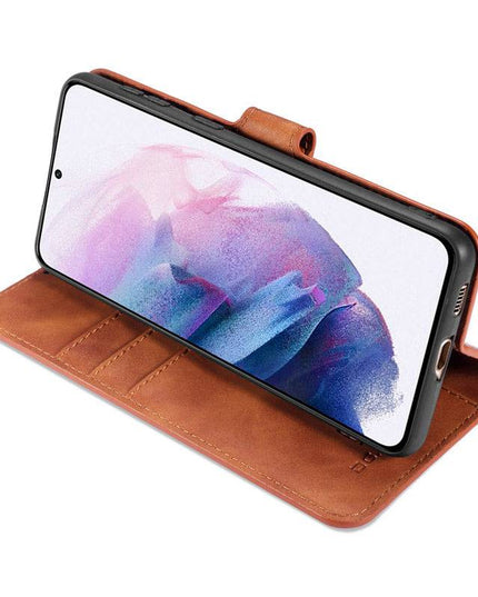 Wallet Stand PU Leather Case For Samsung Galaxy S21(5G) - Libiyi