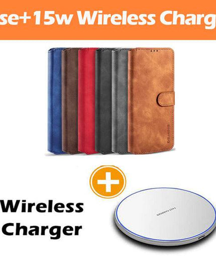 Wallet Stand PU Leather Case For Samsung Galaxy S21(5G) - Libiyi