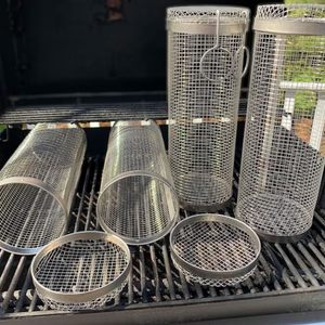 Barbecue stainless steel wire mesh cylinder - Libiyi