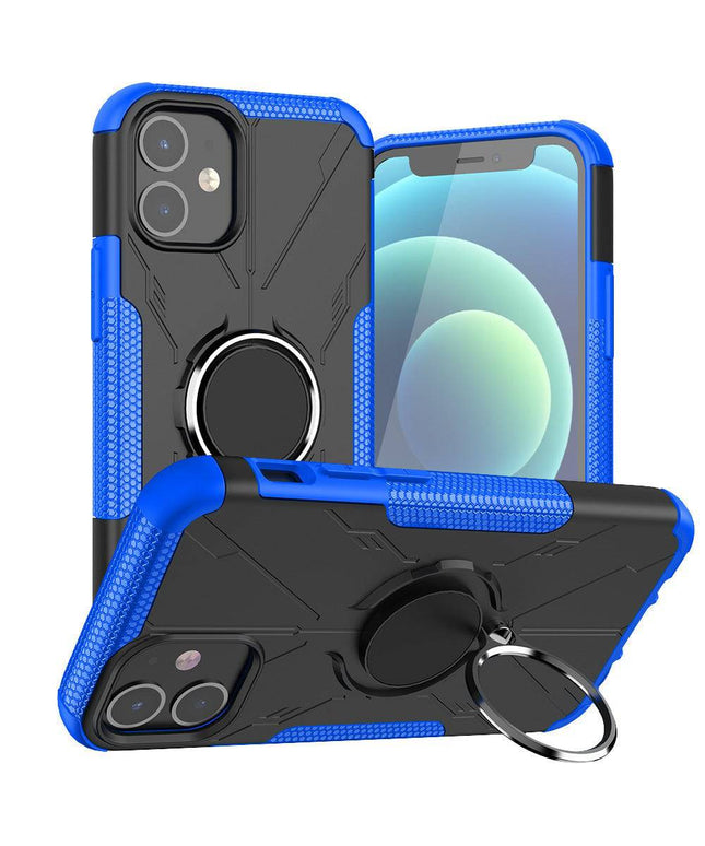 Robot 3 in 1 Heavy Duty Defender Case For iPhone 12 Pro Max - Libiyi