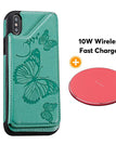 Green / For iPhone XS Max / With Wireless Charger
