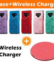 Violet / Pour Samsung Note 9 / Étui + Chargeur Sans Fil