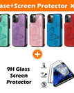 Red / iPhone 12 Pro Max / With 2-Pack Screen Protectors