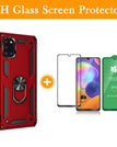 Red / A31 / With Screen Protector