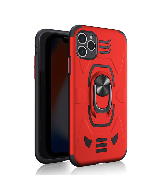 2022 Anti Fall Rugged Shield Ring Bracket Phone case For iPhone 12 Series - Libiyi