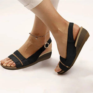 Libiyi Comfy Wedge Orthopedic Sandals - Libiyi